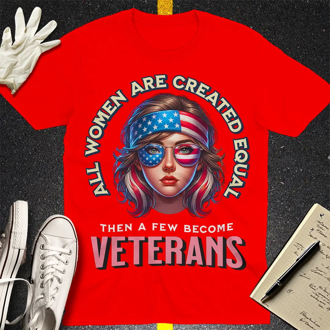 Strong Women Veterans T-shirt