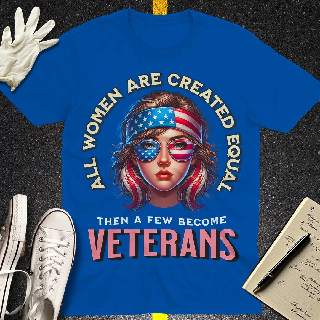 Strong Women Veterans T-shirt