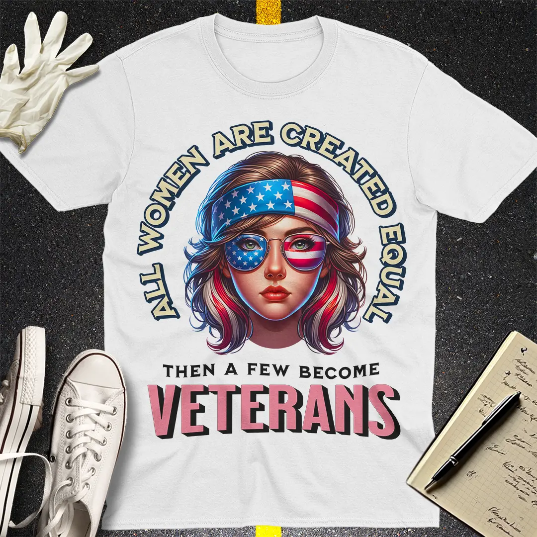 Strong Women Veterans T-shirt