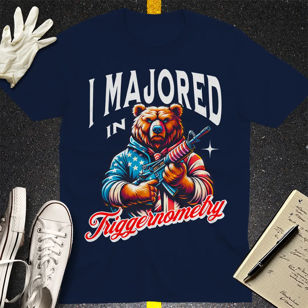 Patriotic Bear Triggernometry T-shirt
