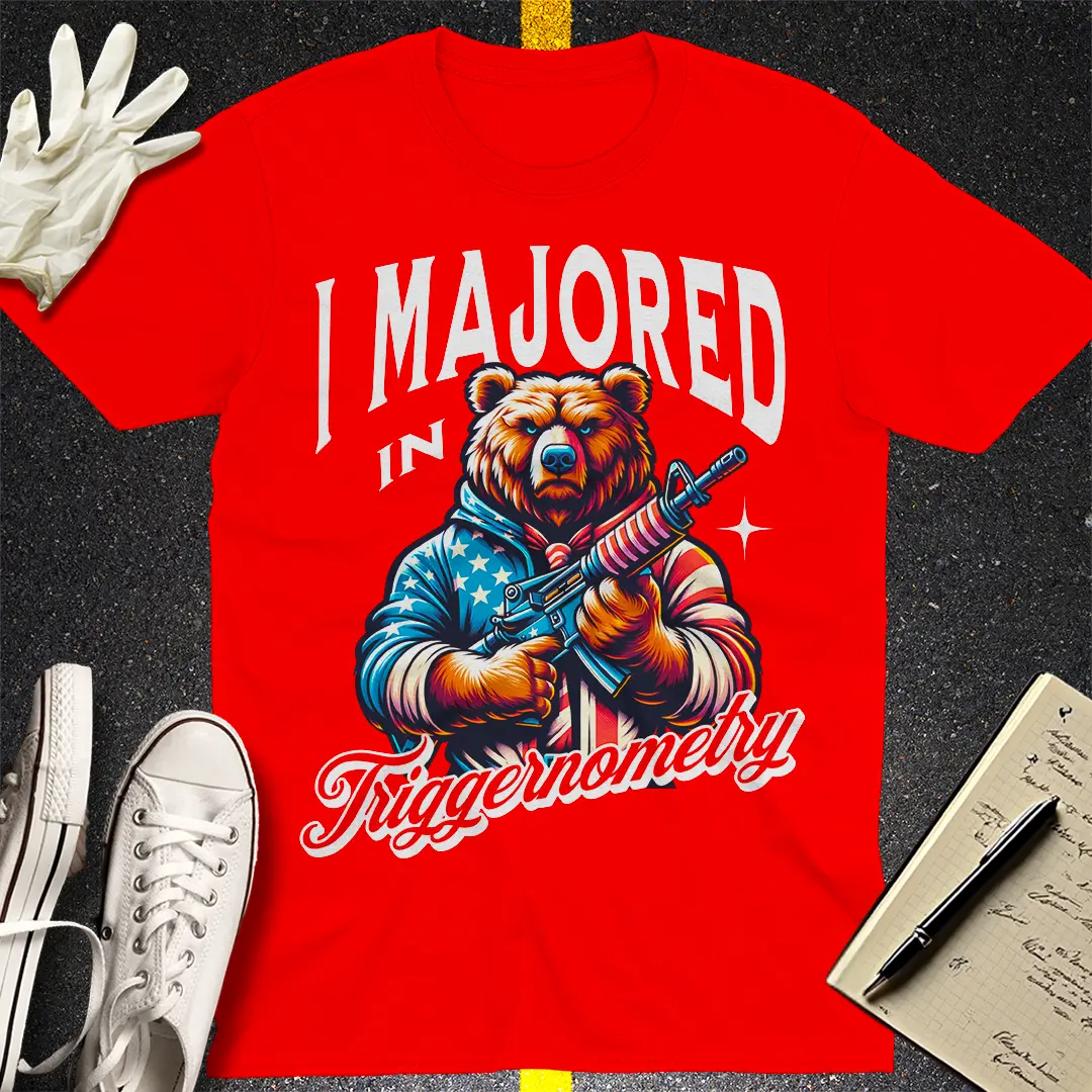 Patriotic Bear Triggernometry T-shirt