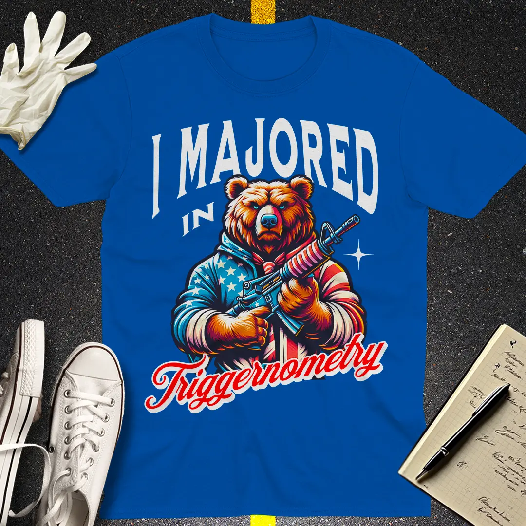 Patriotic Bear Triggernometry T-shirt