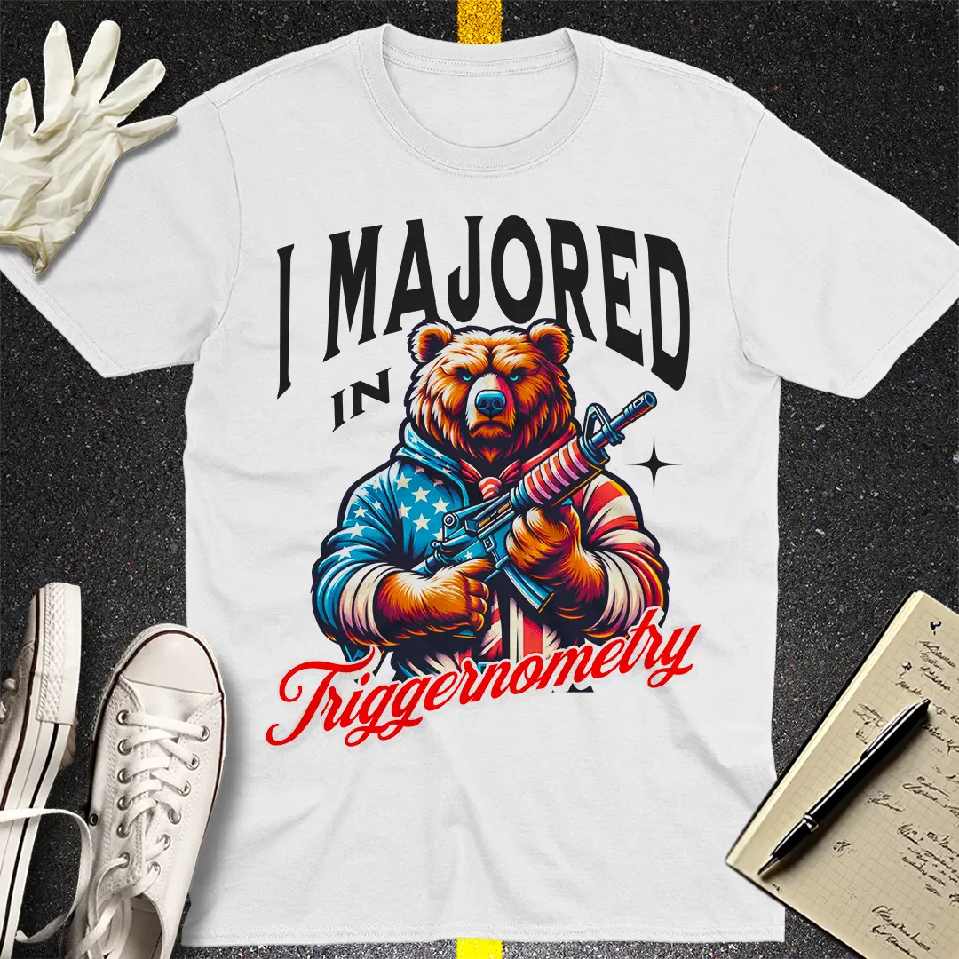 Patriotic Bear Triggernometry T-shirt