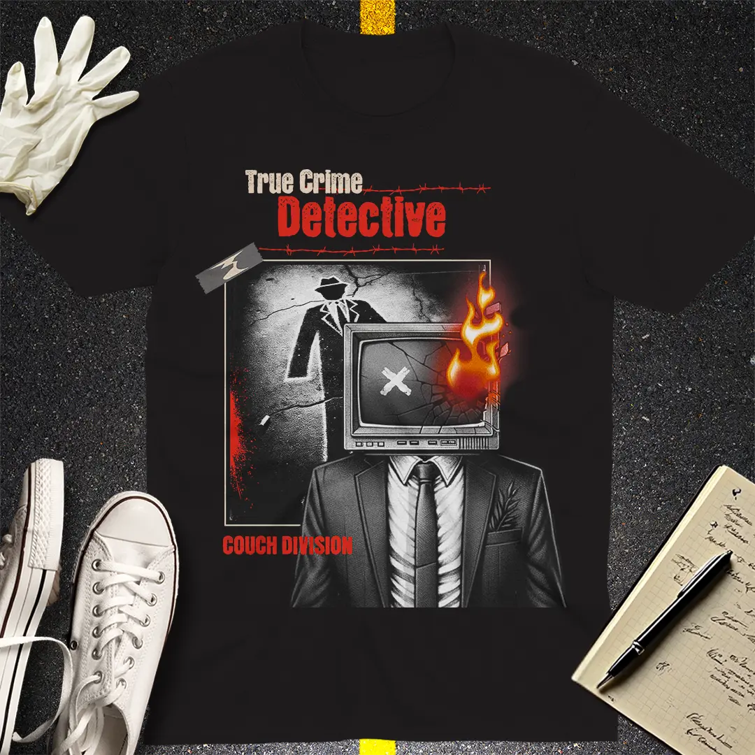 True Crime Detective - Couch Division T-shirt