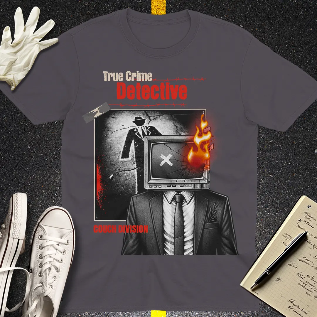True Crime Detective - Couch Division T-shirt