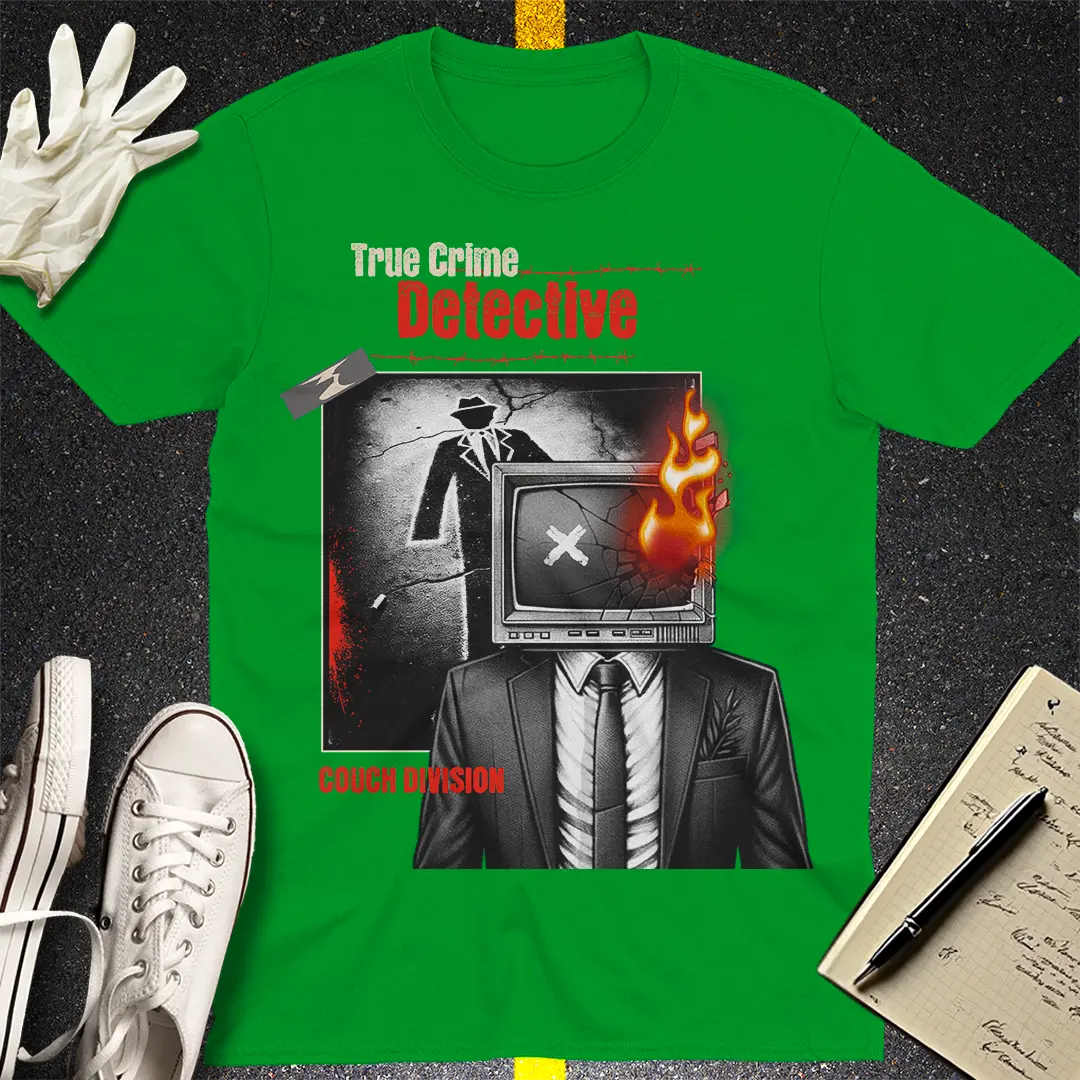 True Crime Detective - Couch Division T-shirt