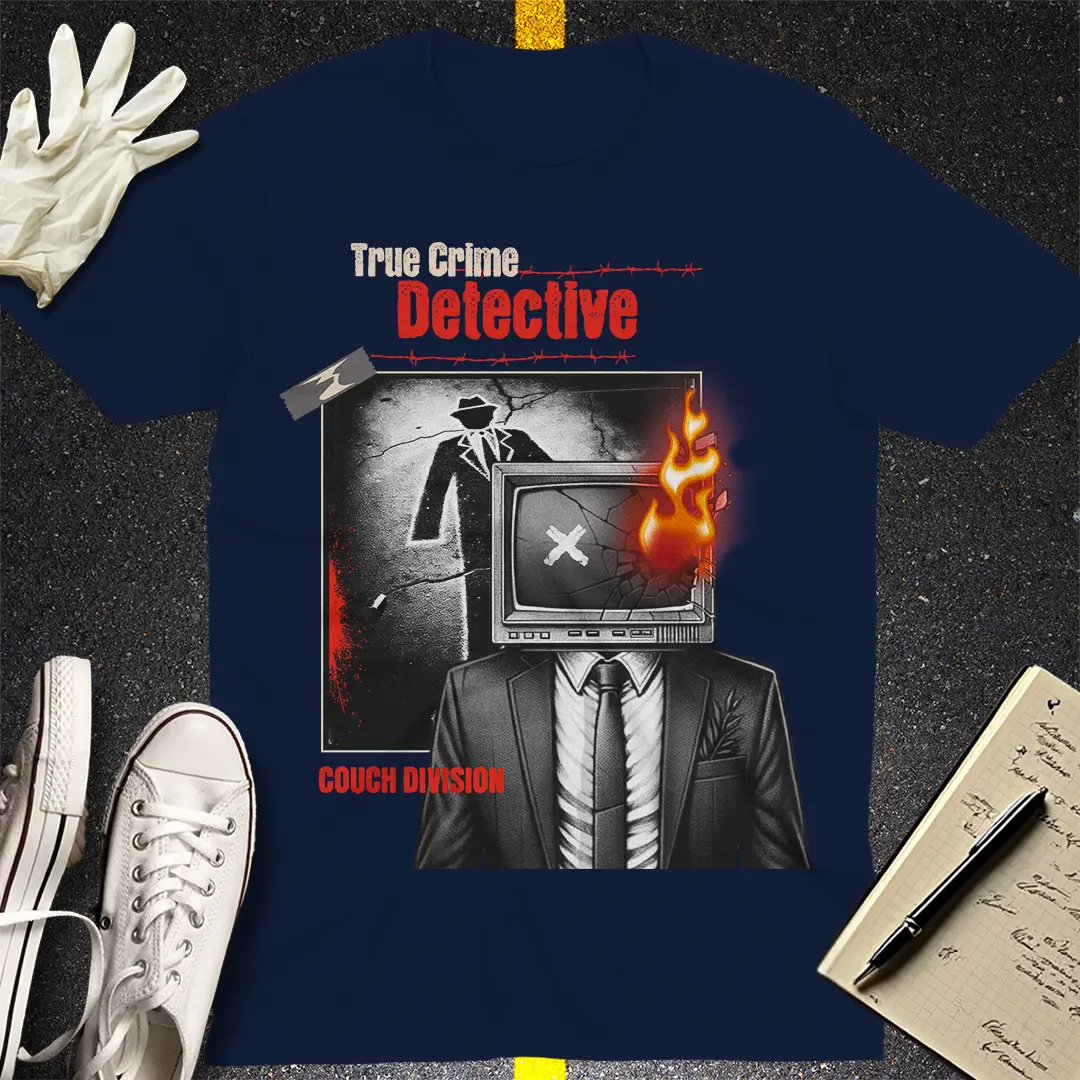 True Crime Detective - Couch Division T-shirt