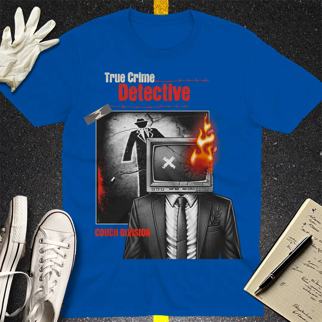 True Crime Detective - Couch Division T-shirt