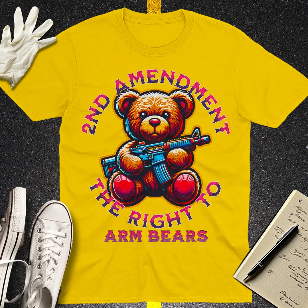 The Right to Arm Bears - 2nd Amendment T-shirt