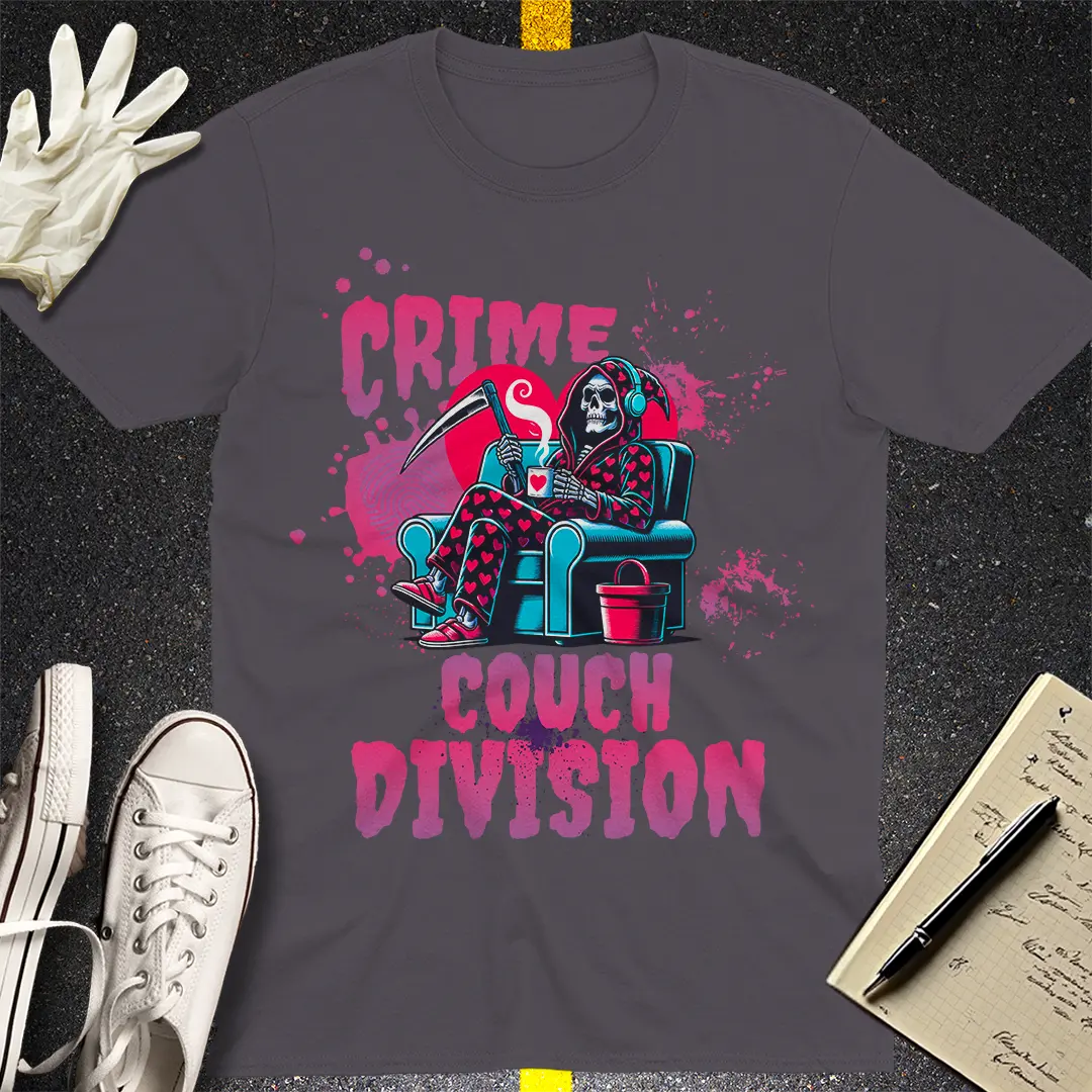True Crime Couch Division - T-shirt