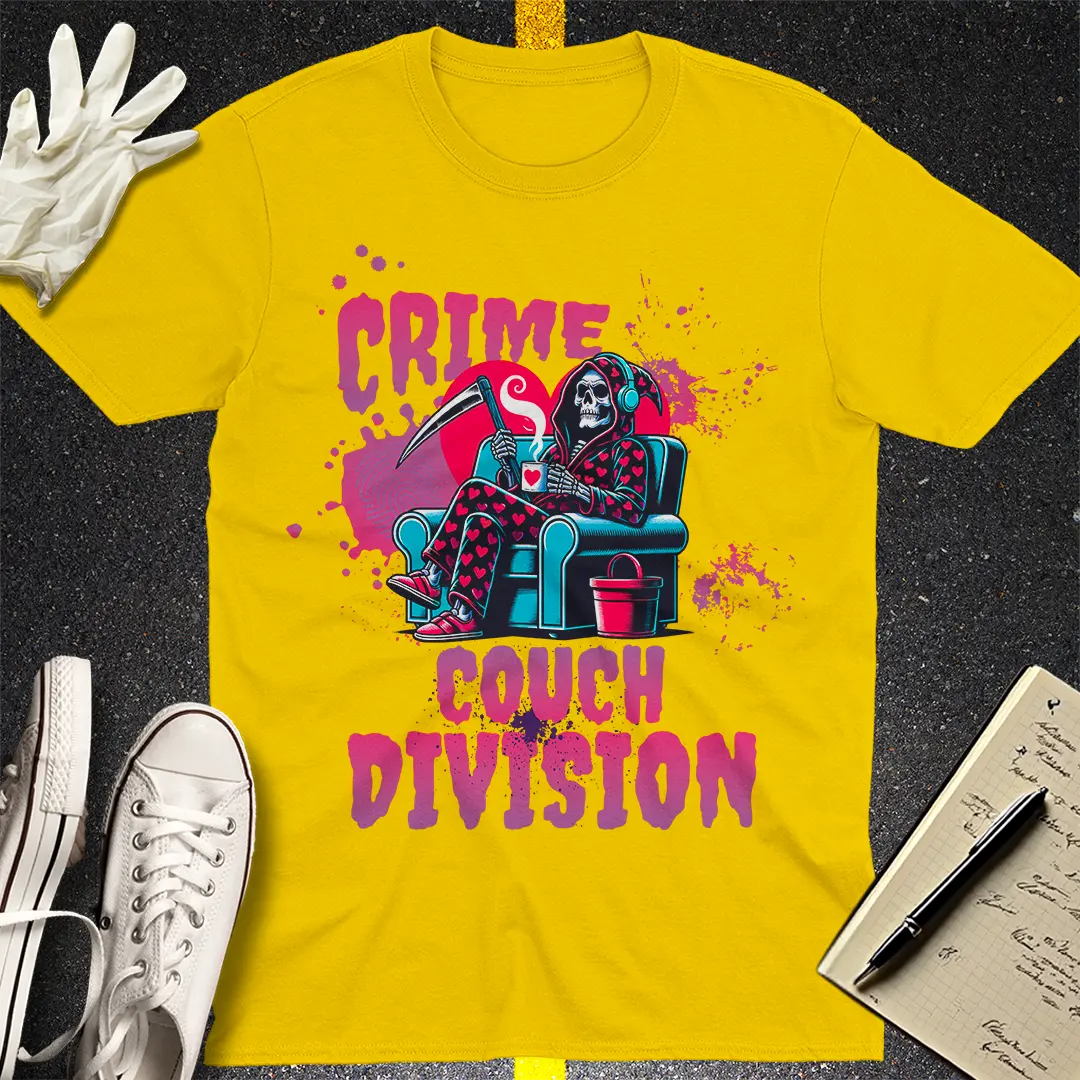 True Crime Couch Division - T-shirt
