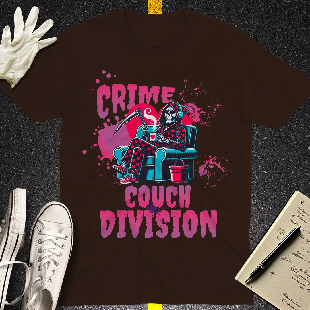 True Crime Couch Division - T-shirt