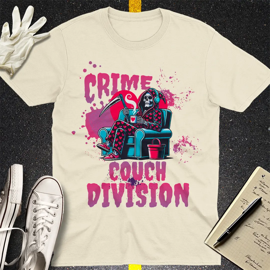 True Crime Couch Division - T-shirt