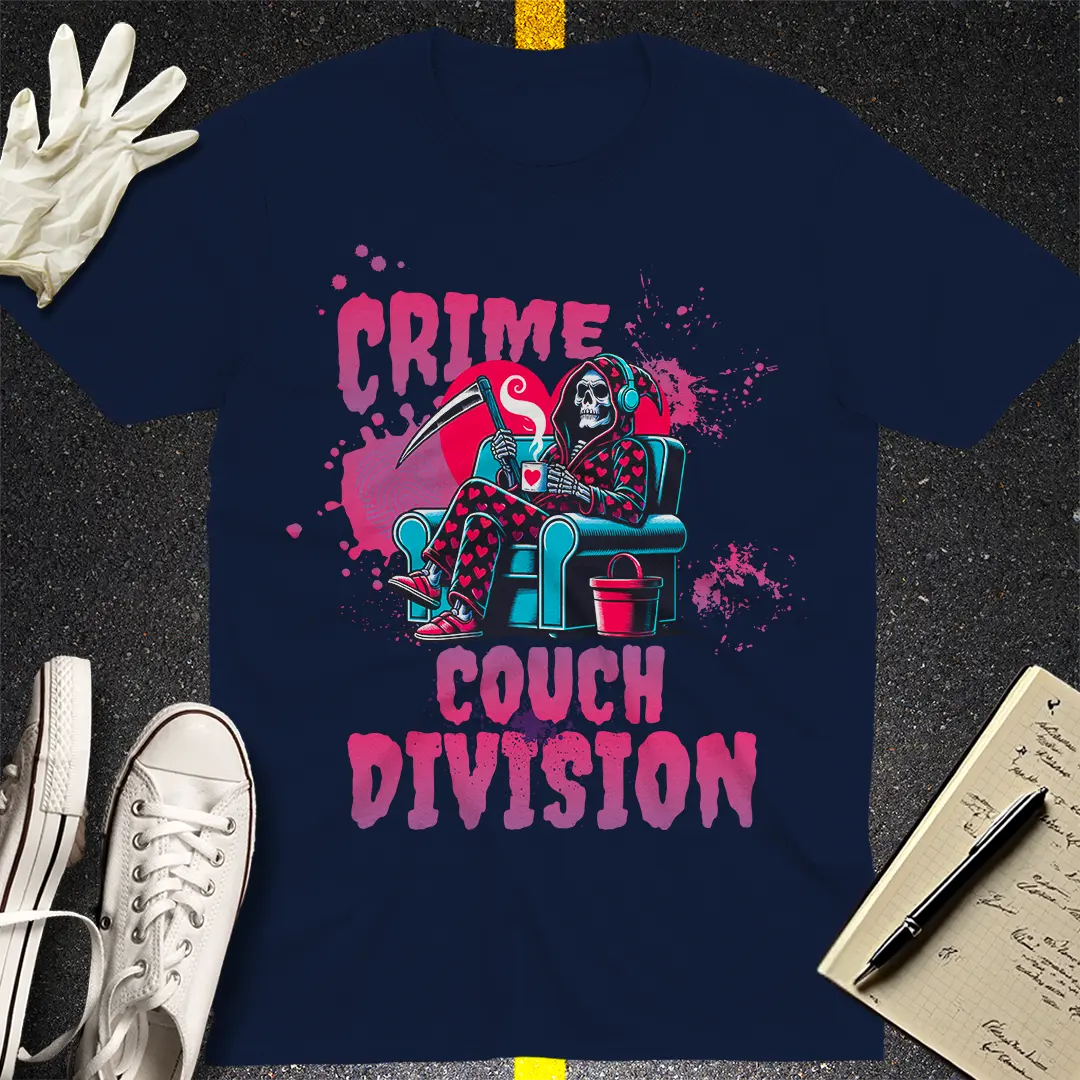 True Crime Couch Division - T-shirt