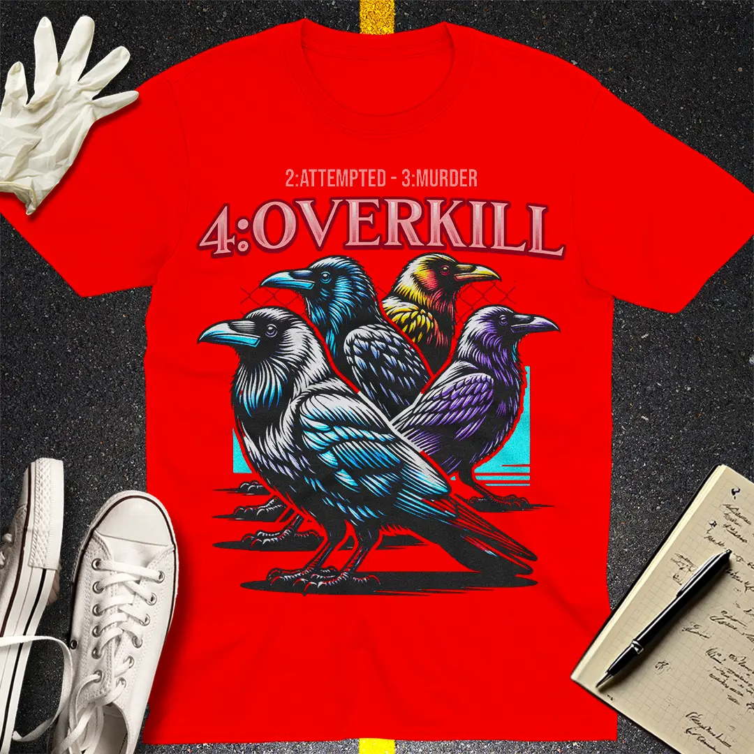 Overkill - Crow Crime Code T-shirt