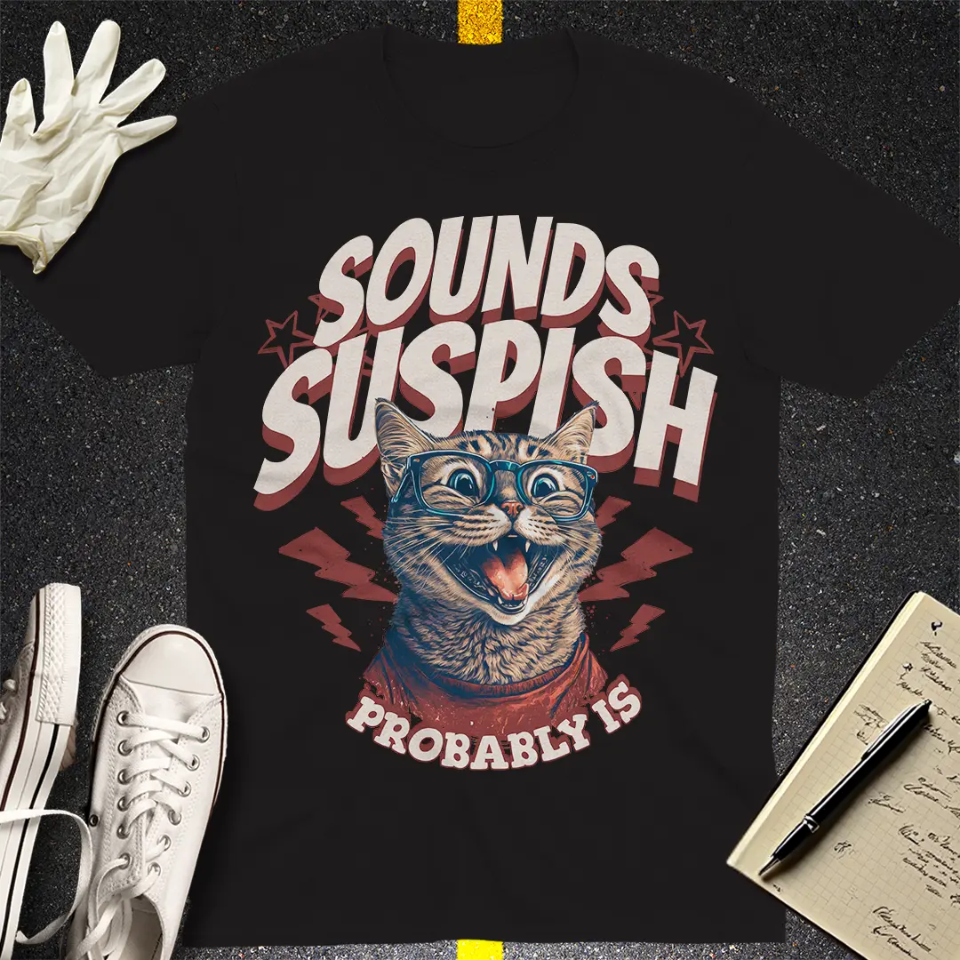 Sounds Suspish - True Crime T-Shirt