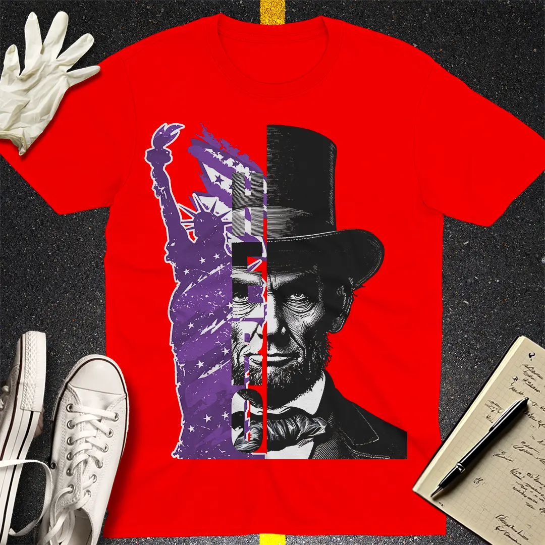 Hero of Liberty - Lincoln T-Shirt