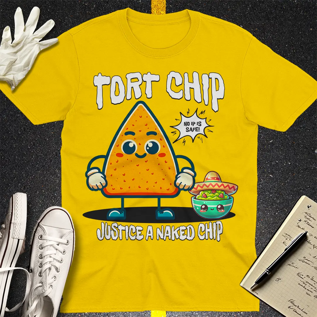 Tort Chip Justice T-shirt