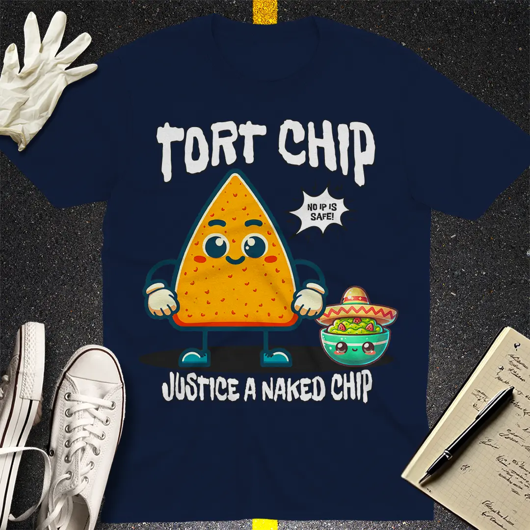 Tort Chip Justice T-shirt