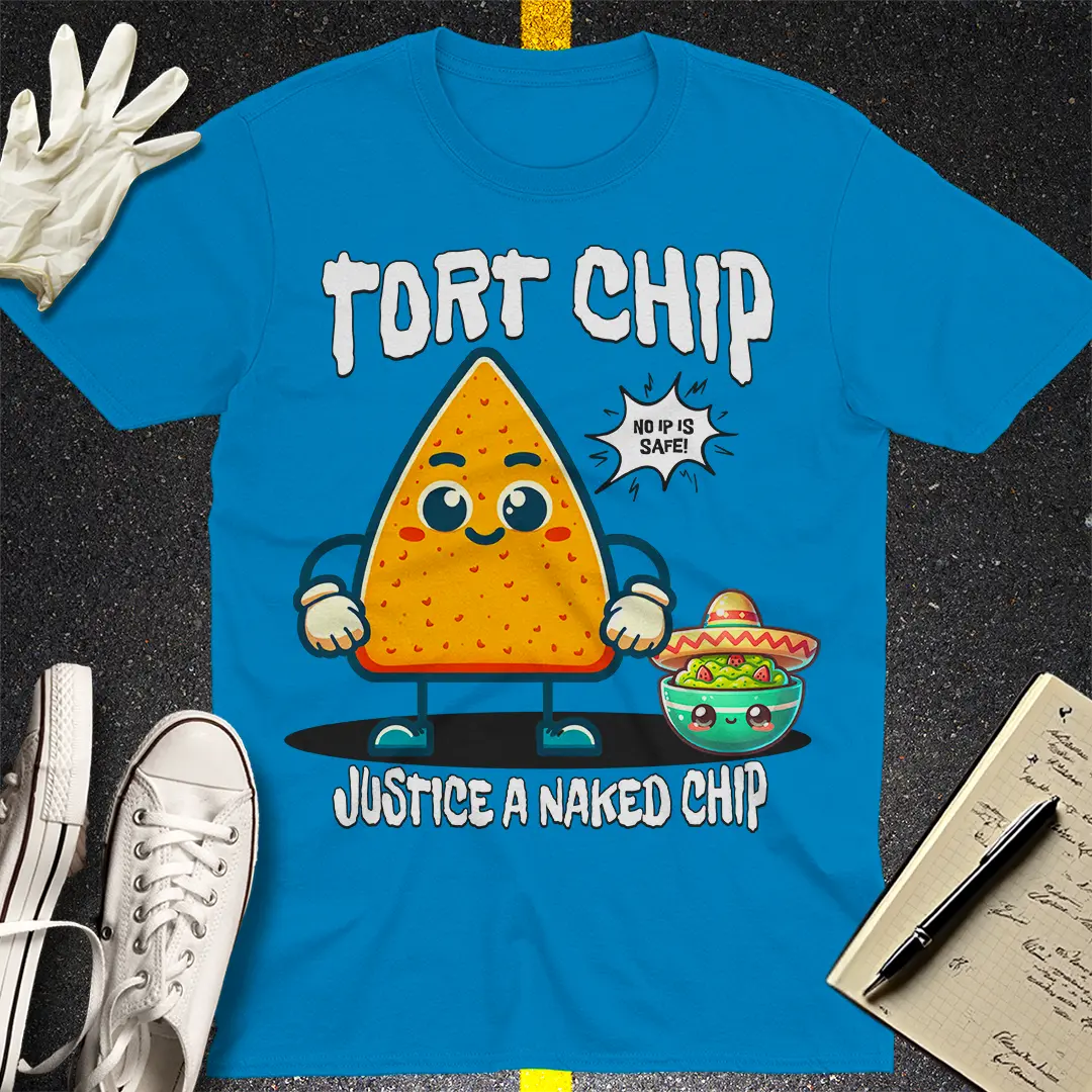 Tort Chip Justice T-shirt