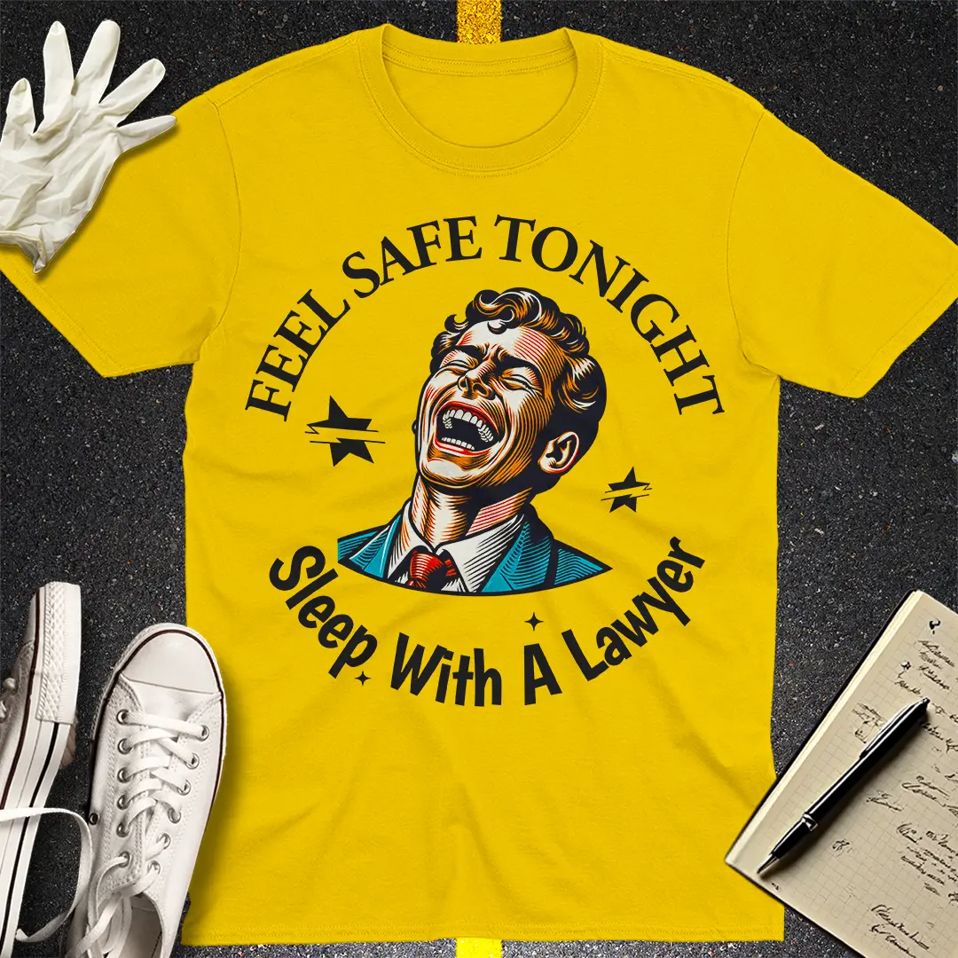 Sleep With a Lawyer T-shirt