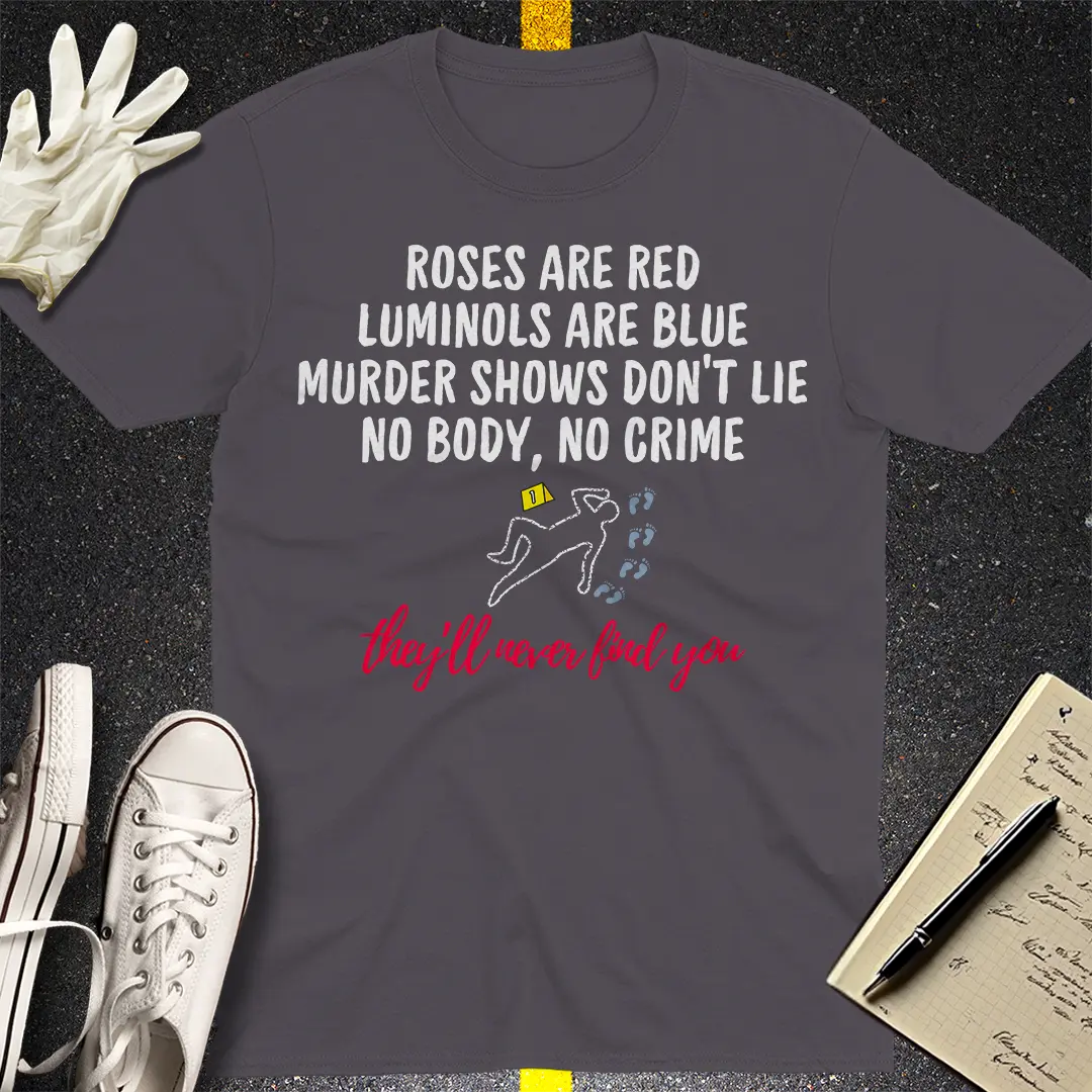Crime Scene Poetry T-Shirt