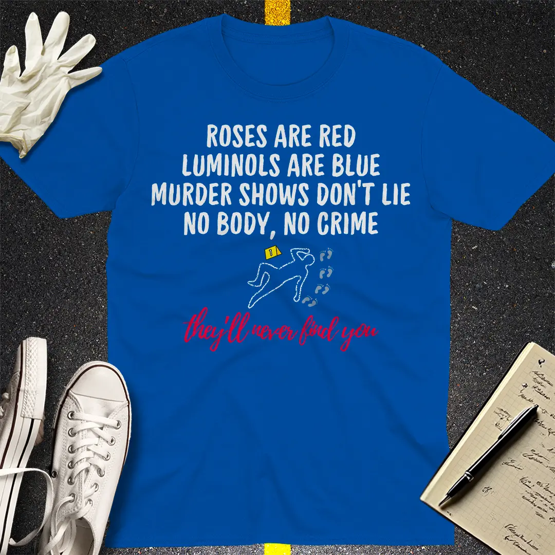 Crime Scene Poetry T-Shirt