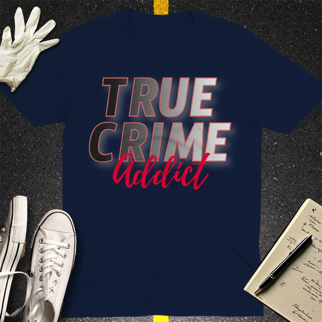 Official True Crime Addict T-Shirt