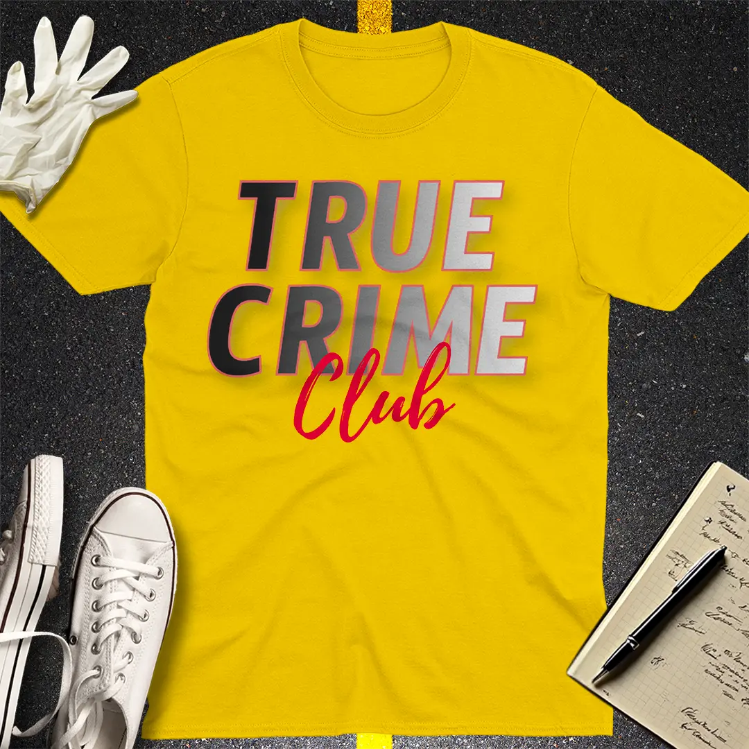 Official True Crime Club T-Shirt