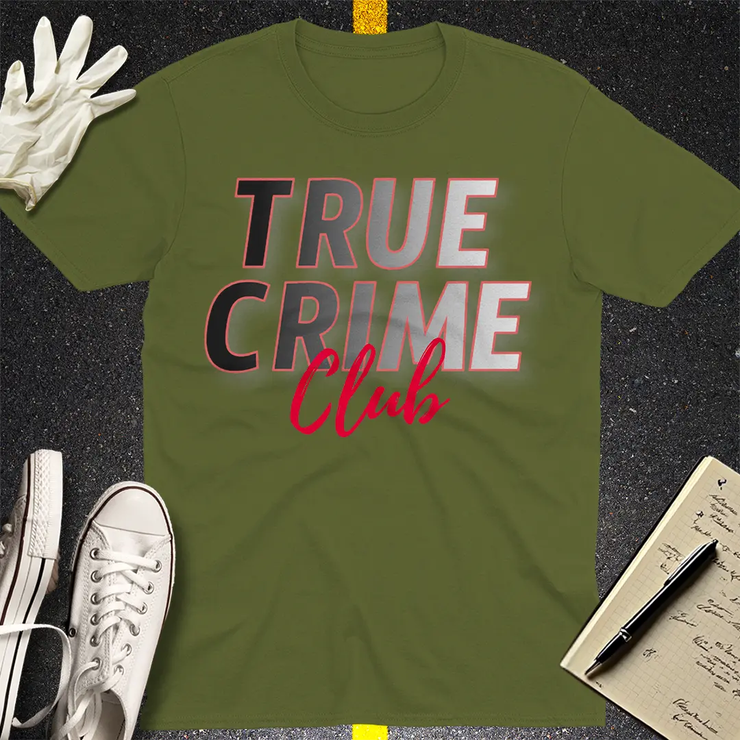 Official True Crime Club T-Shirt