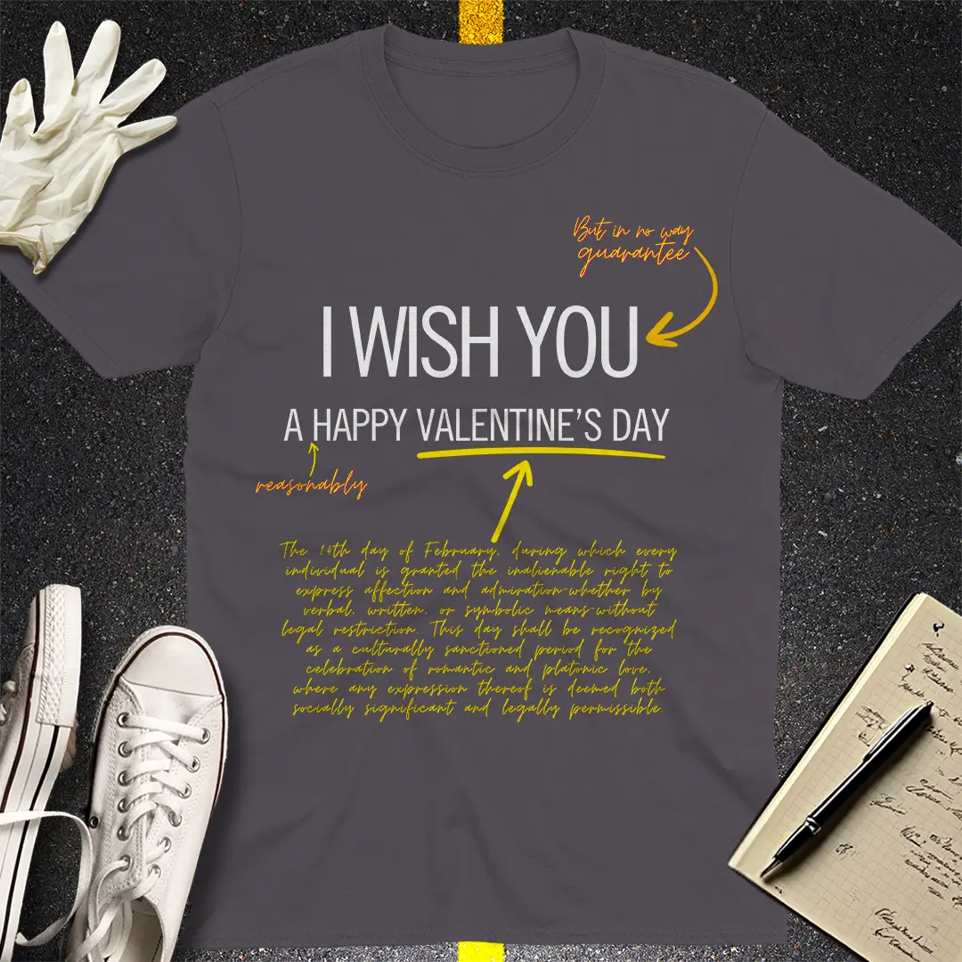 Legally Binding Valentine - T-Shirt