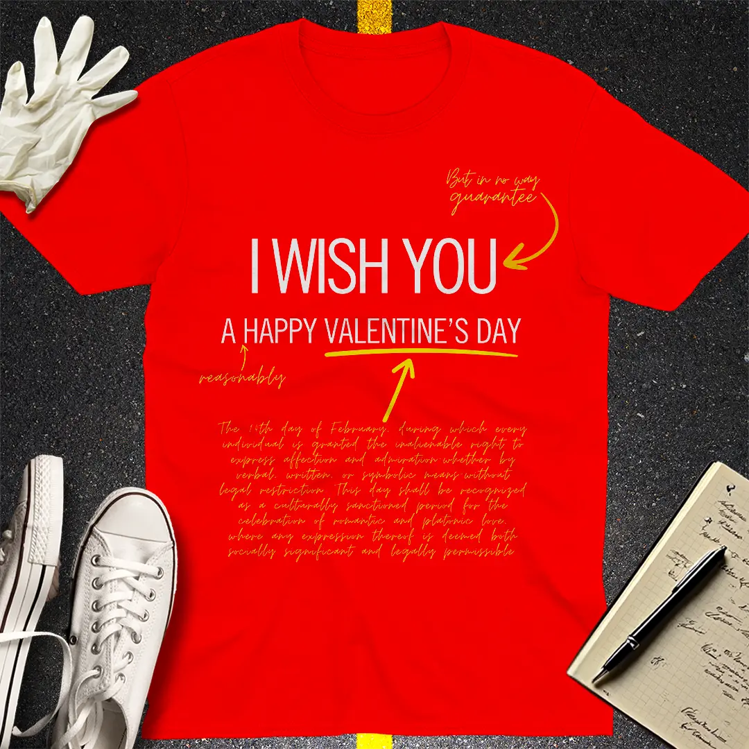 Legally Binding Valentine - T-Shirt