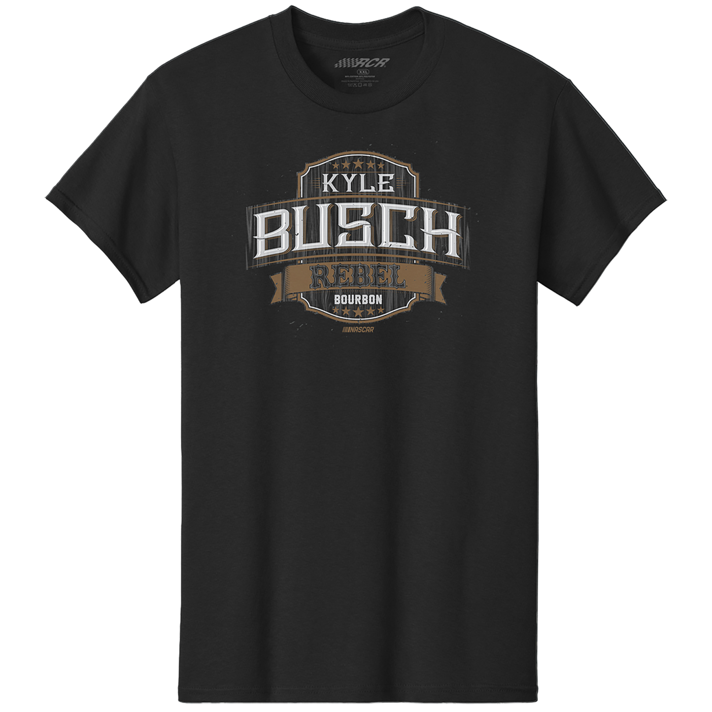 KYLE BUSCH #8 REBEL BLK 2-SPOT TEE