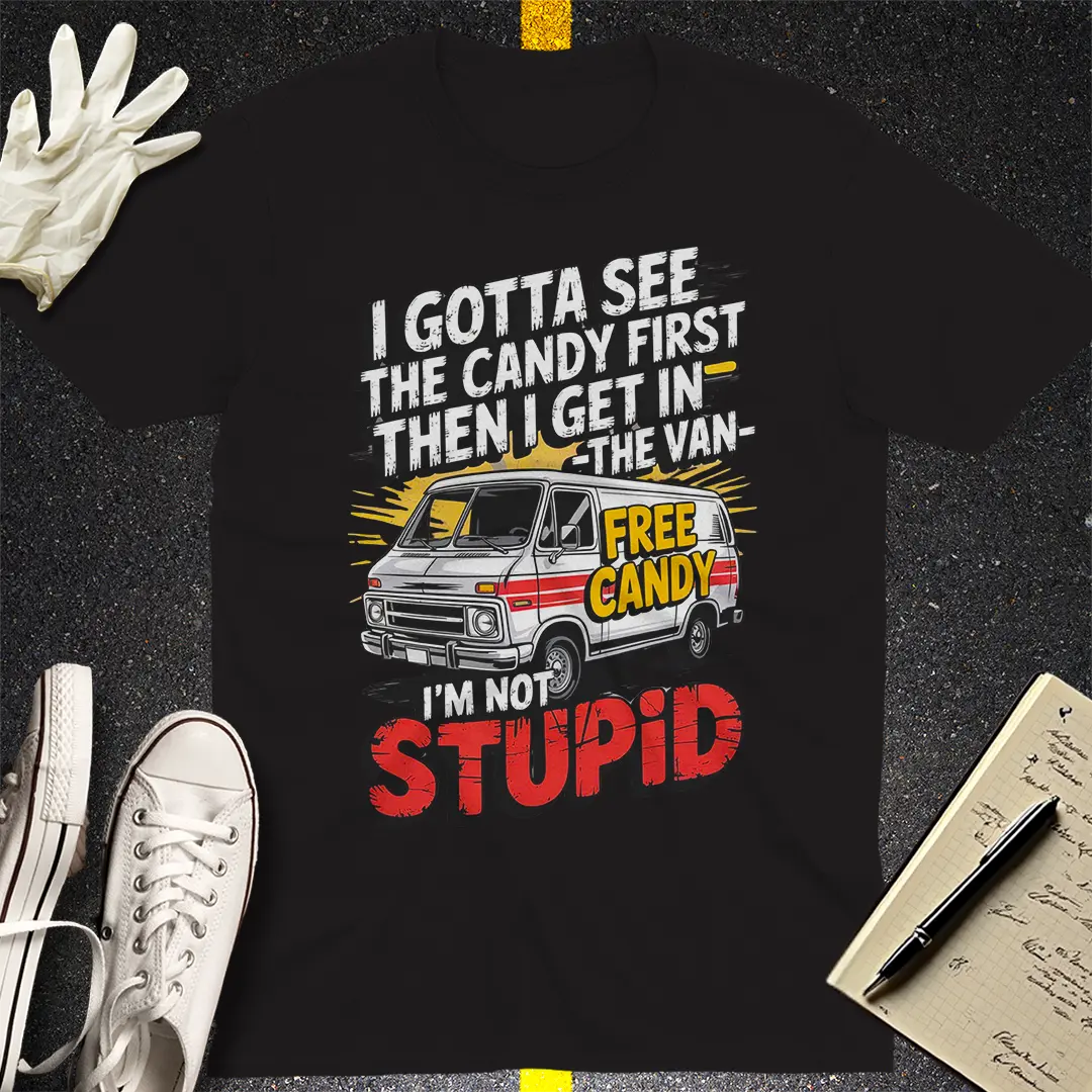Not Stupid Candy Van T-Shirt