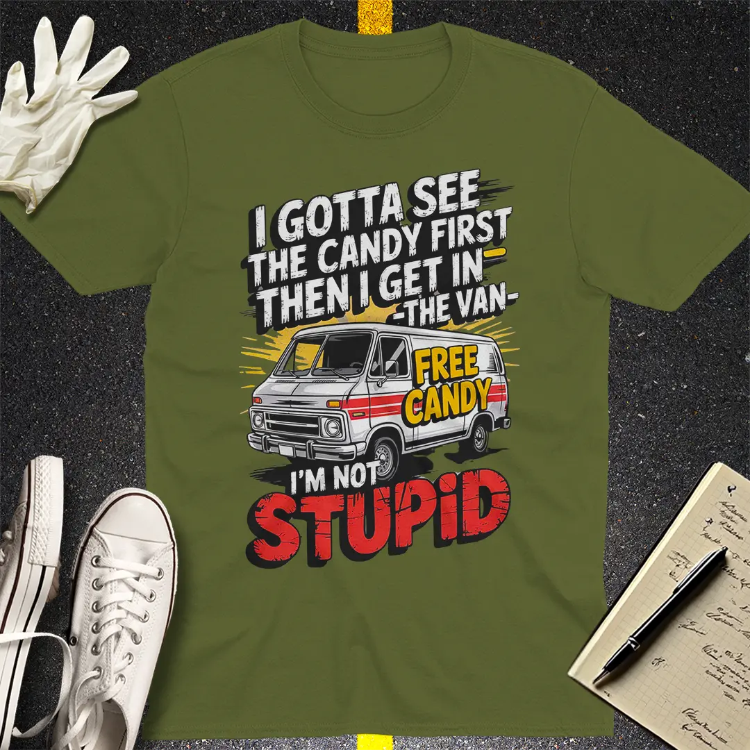 Not Stupid Candy Van T-Shirt