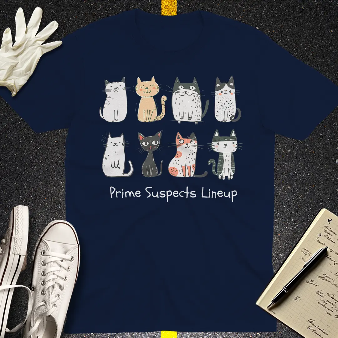 Quirky Cats Squad T-Shirt