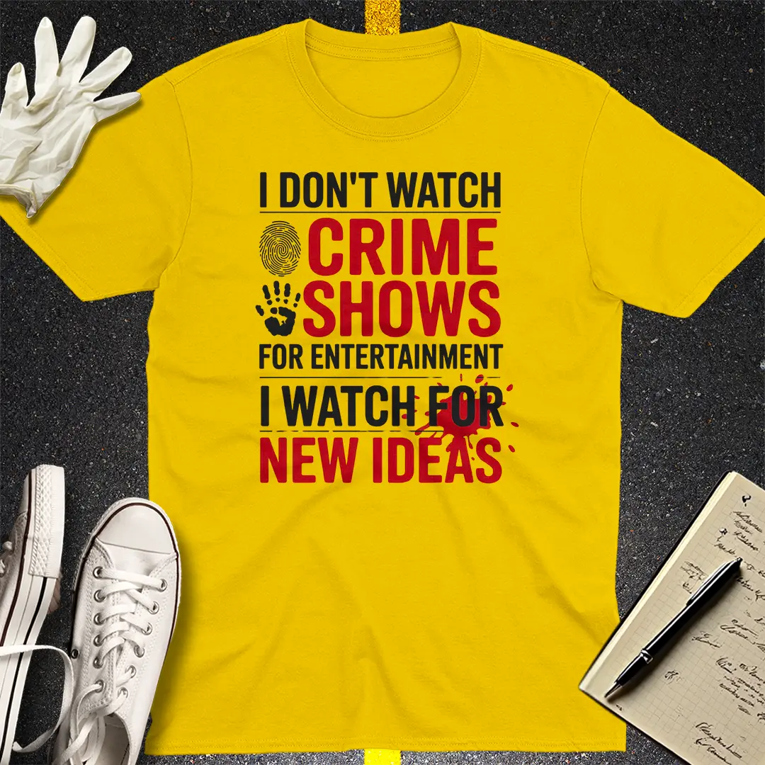 Crime Show Inspiration T-Shirt