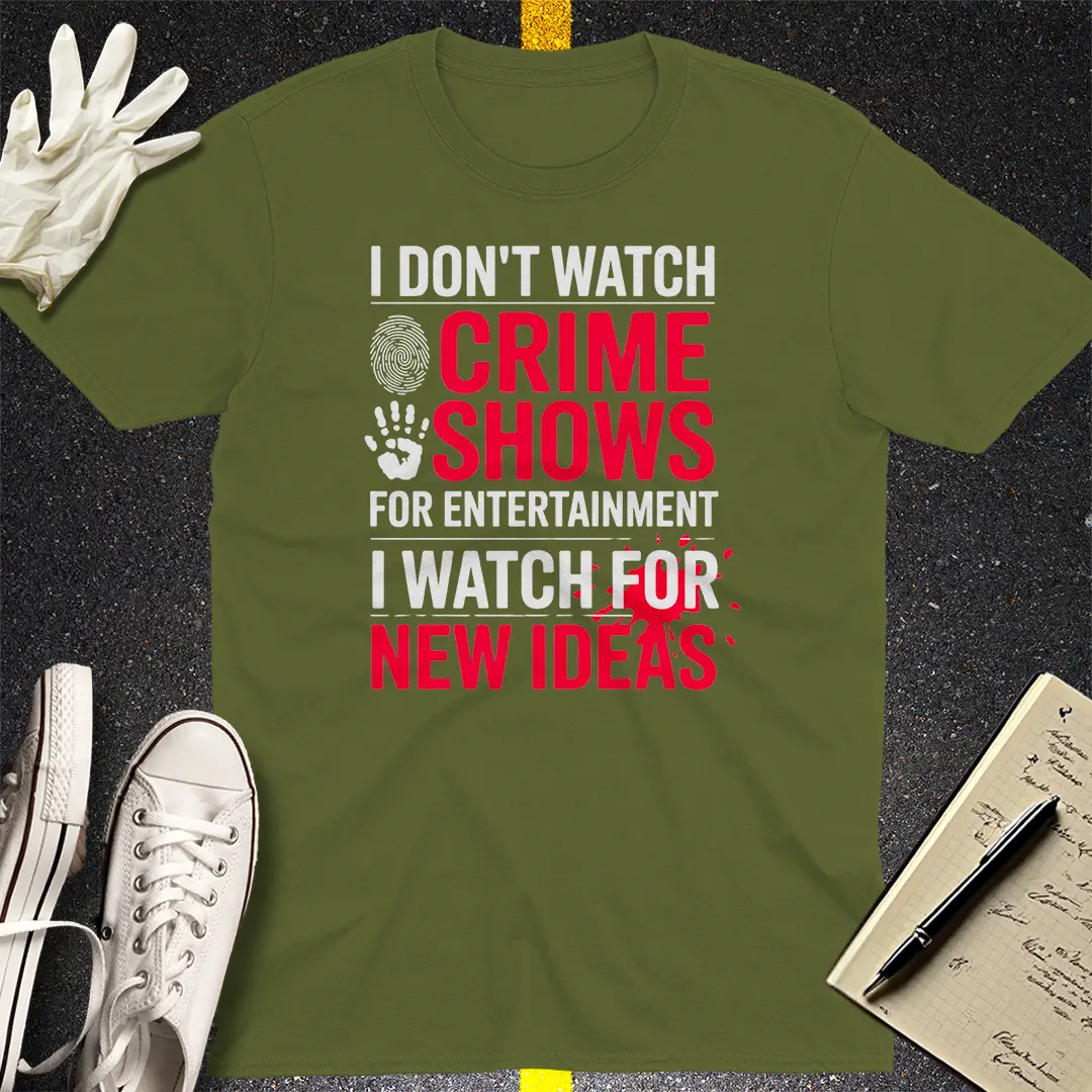 Crime Show Inspiration T-Shirt
