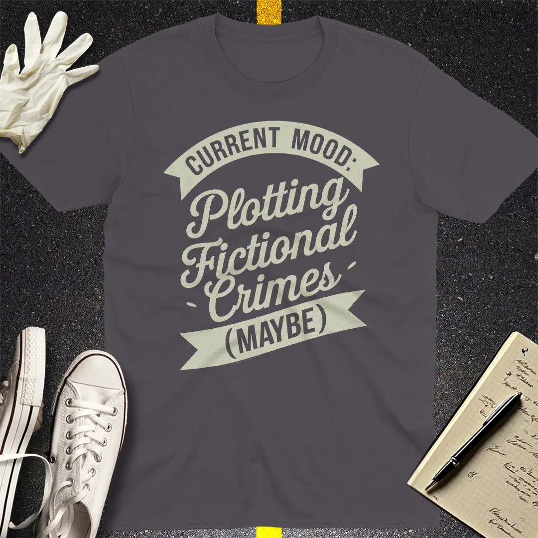 Plotting Fictional Crimes T-Shirt