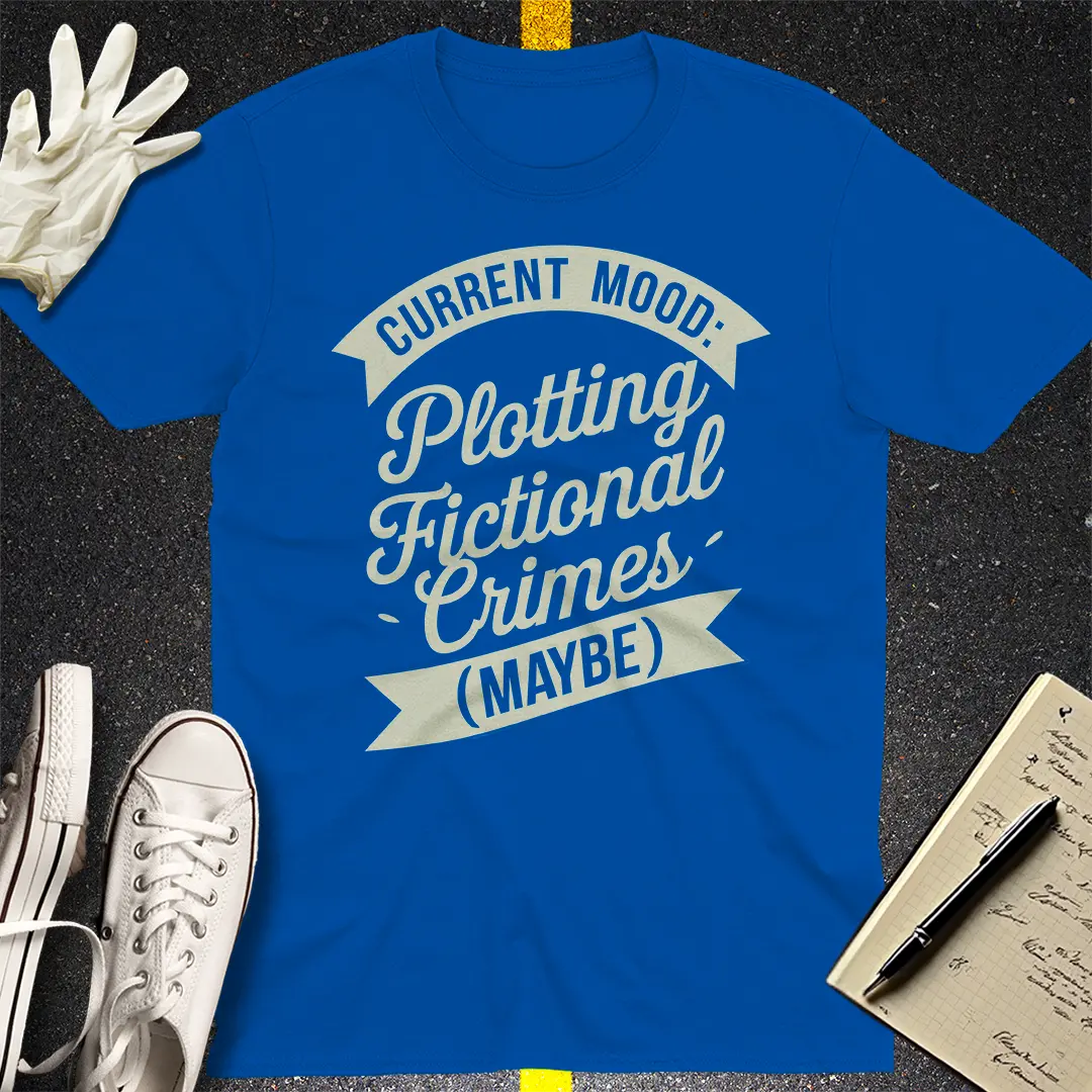 Plotting Fictional Crimes T-Shirt