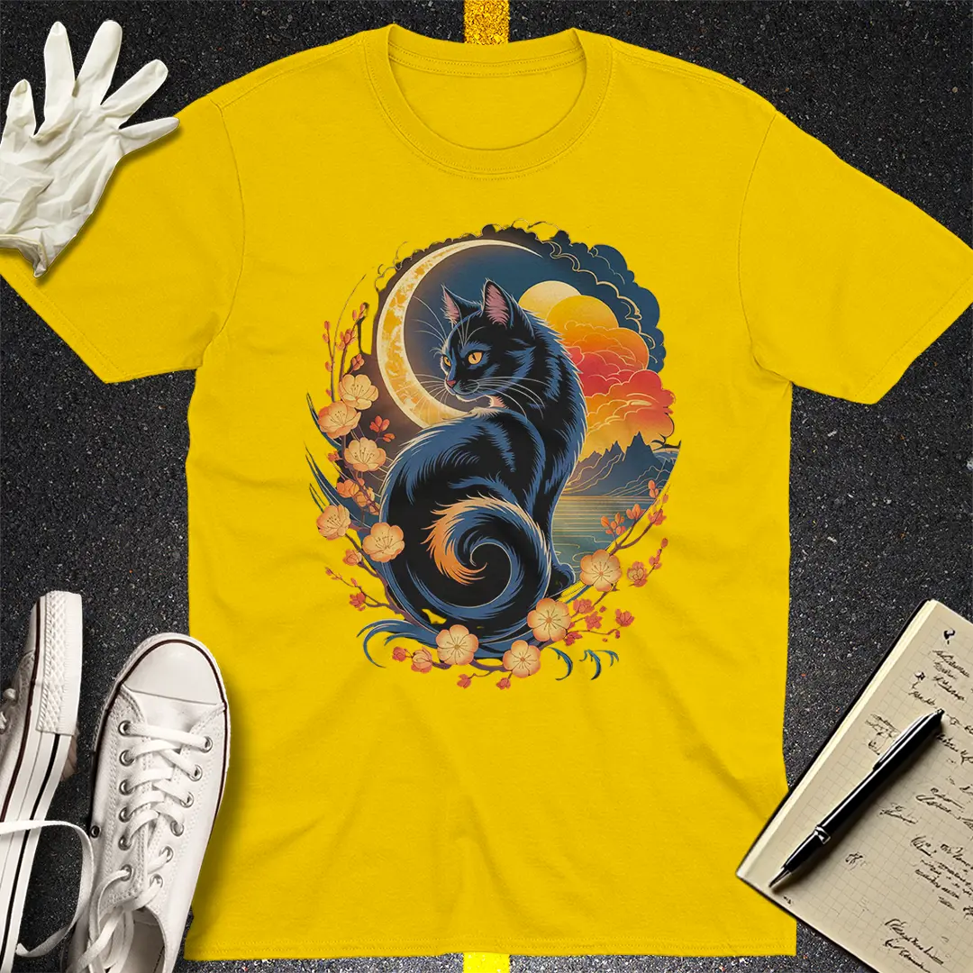 Mystic Moon Cat T-Shirt