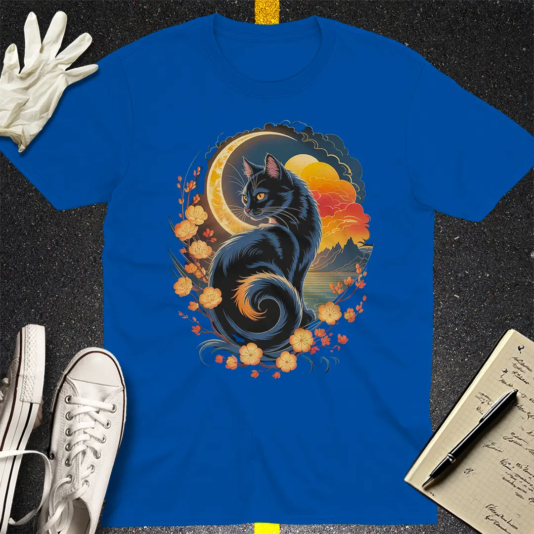 Mystic Moon Cat T-Shirt