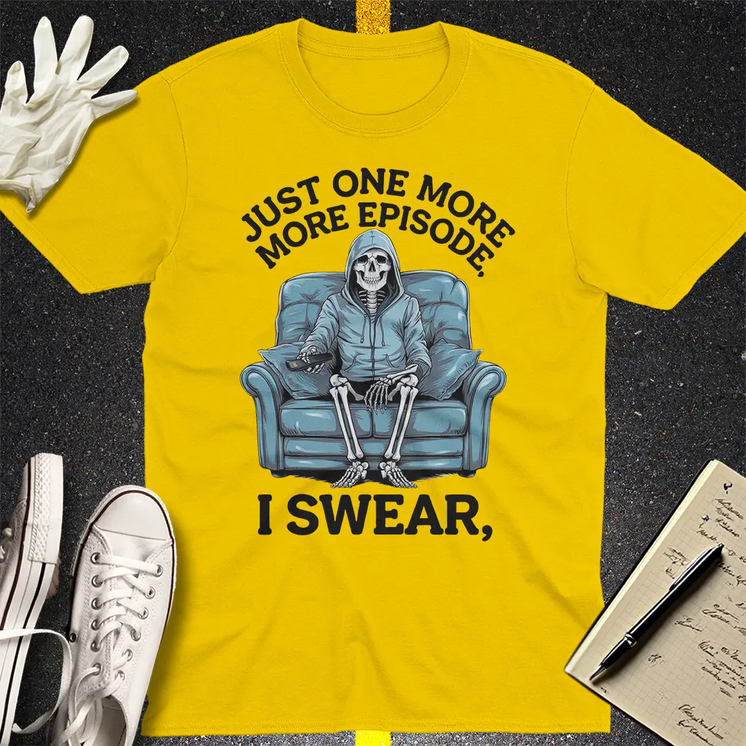 One More Episode Skeleton T-Shirt