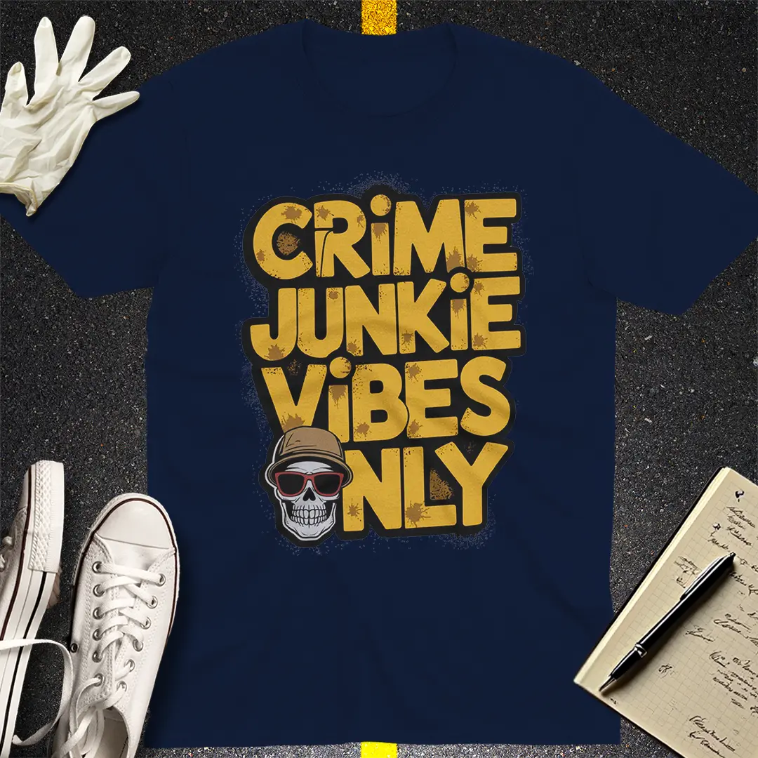 Crime Junkie Vibes Only T-Shirt