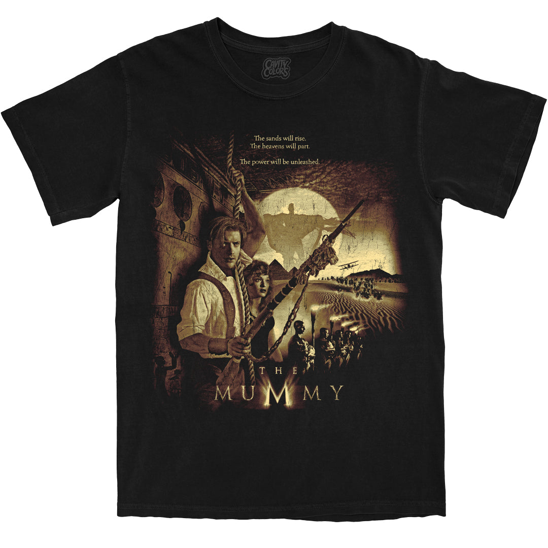 THE MUMMY (1999) RETRO PROMO - T-SHIRT (COMFORT COLORS)