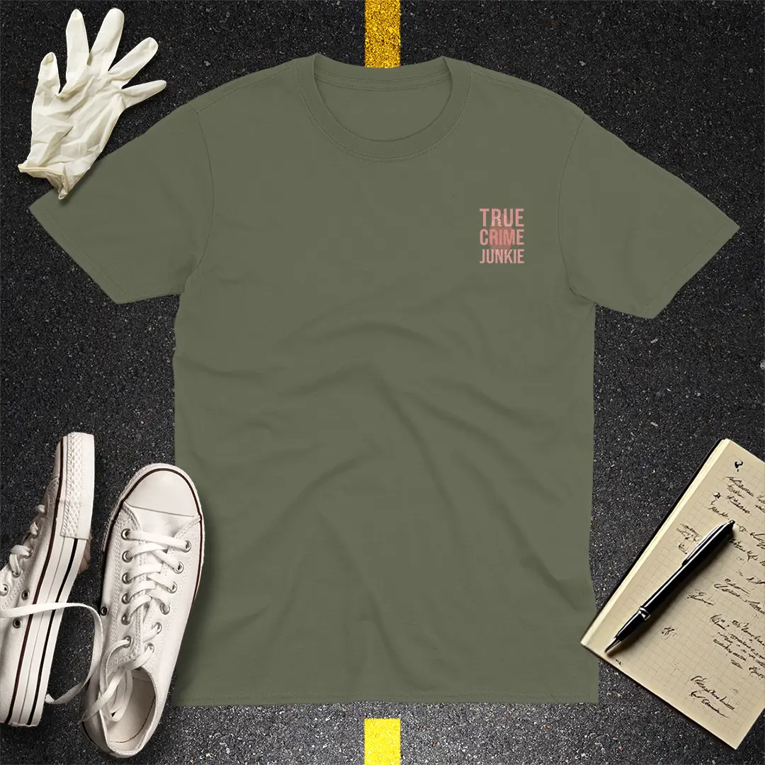 True Crime Junkie T-Shirt Style001