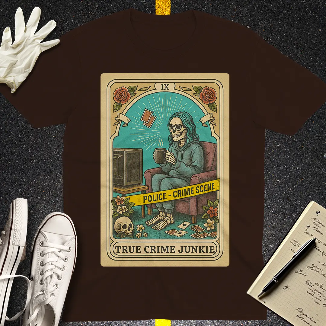 True Crime Junkie T-Shirt Style002