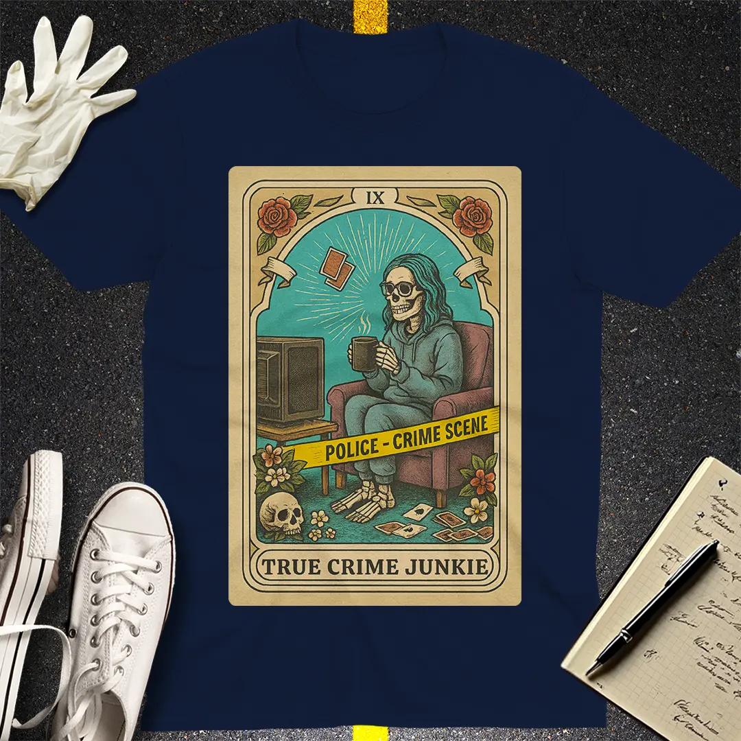 True Crime Junkie T-Shirt Style002