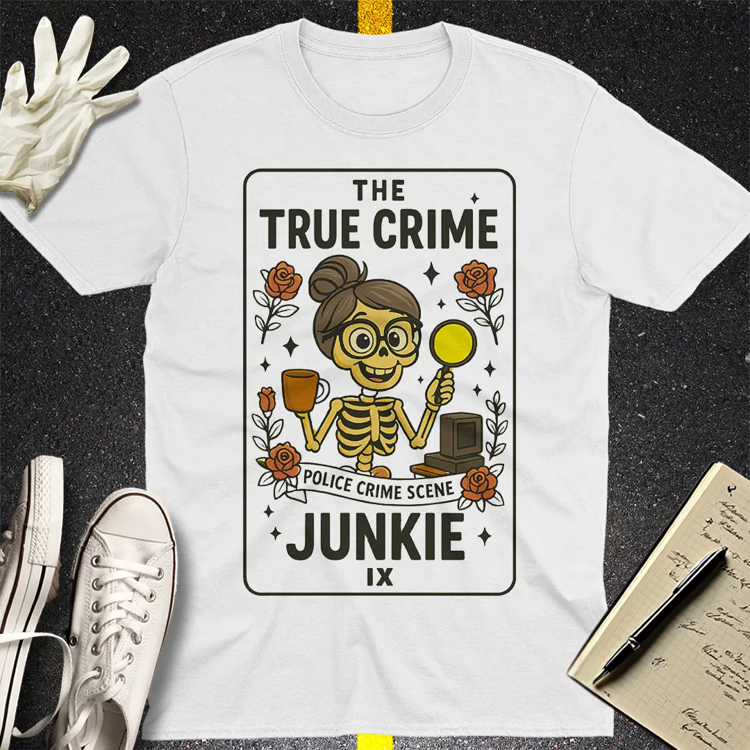 True Crime Junkie T-Shirt Style003