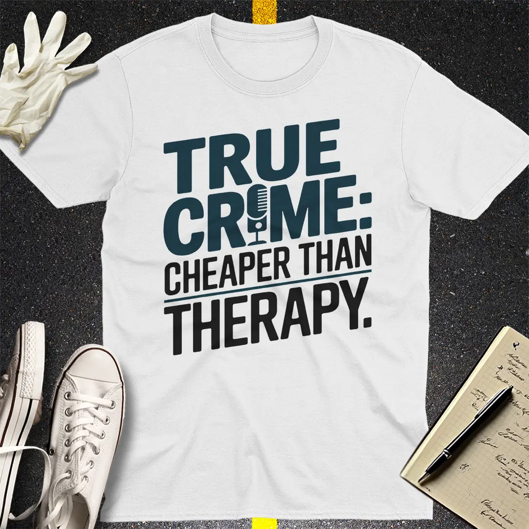 True Crime Therapy T-Shirt